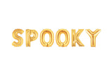 Halloween 14 Inch Gold Spooky Balloons