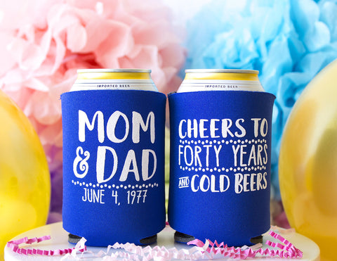 Anniversary Can Cooler