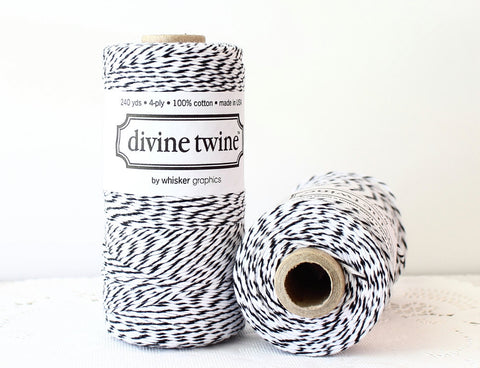 Black Stripe Divine Twine