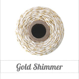 Gold Shimmer Twinery Twine