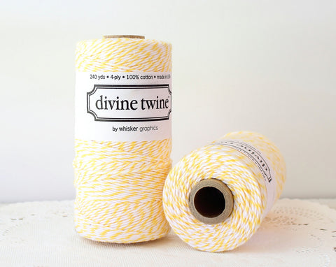 Yellow Stripe Divine Twine