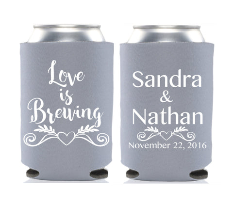 Love is Brewing Can Cooler