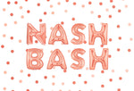 Nash Bash Rose Gold Balloons