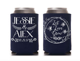 Let Love Grow Wedding Can Cooler