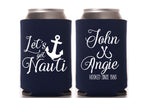 Anchor Wedding Can Cooler