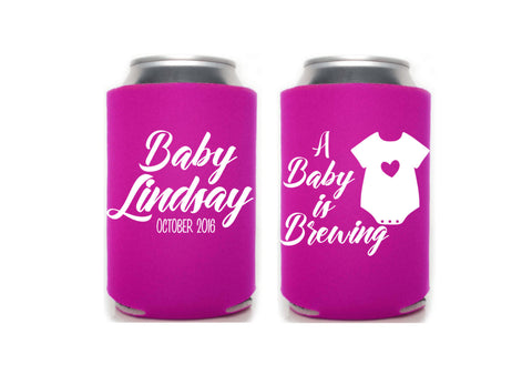 Baby Is Brewing Can Cooler