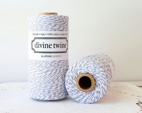 Gray Stripe Divine Twine