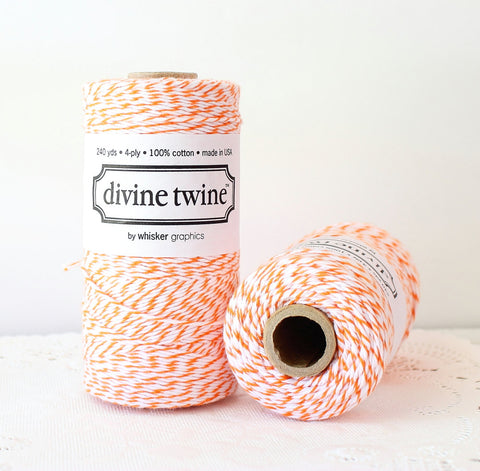 Orange Stripe Divine Twine