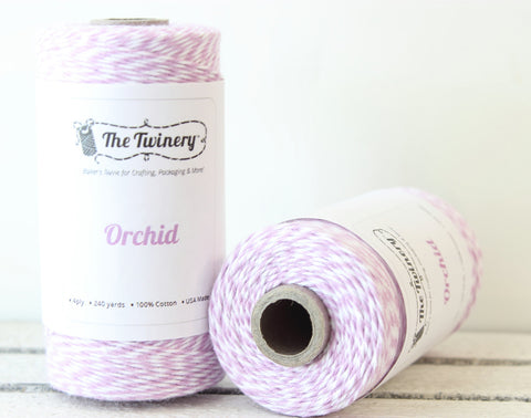 Lavender Stripe Twinery Twine