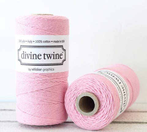 Pink Solid Divine Twine