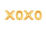 XOXO 40 Inch Gold Balloons