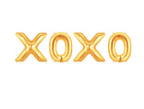 XOXO 40 Inch Gold Balloons