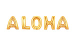 Aloha 40 Inch Gold Balloons