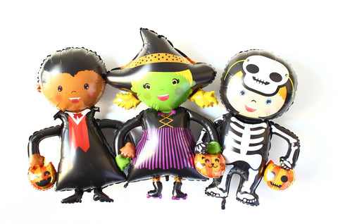 Halloween Costumed Children Balloons