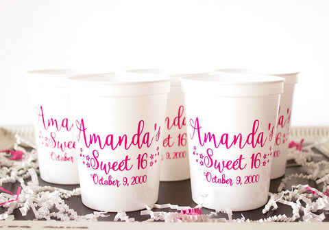 Sweet 16 Cups