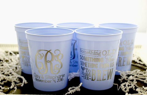 Custom Wedding Cup