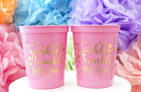 Twinkle Twinkle Little Star Cups