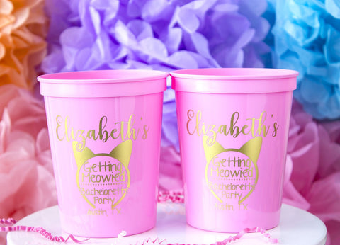 Bachelorette Favor Cup