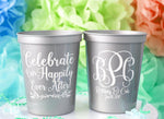 Monogram Cups