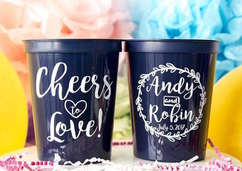 Plastic Wedding Cups