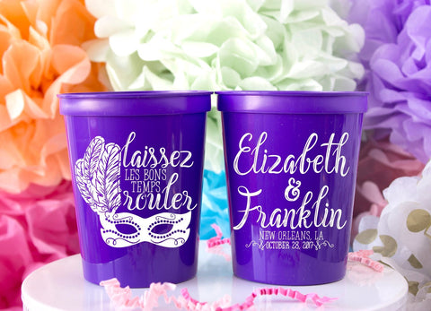 New Orleans Wedding Cups