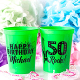 50th Birthday Cups