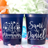 Colorado Wedding Cups