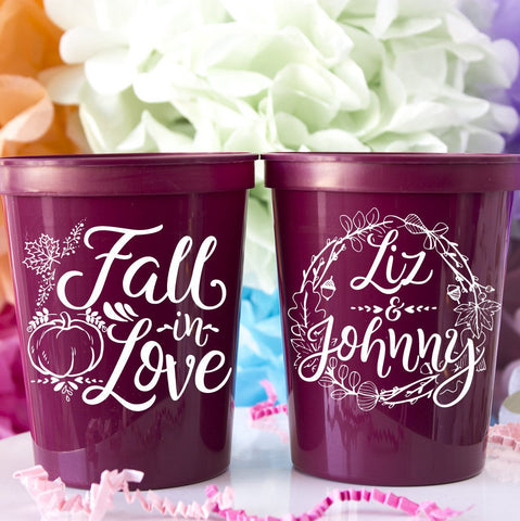 Fall Wedding Favors