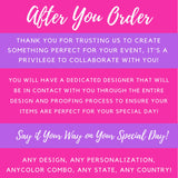 Wedding Stadium Cups Personalized Wedding Favors for Guests Infinity Cups Custom Plastic Wedding Cups Modern Wedding Party Cups for Wedding