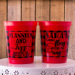 Flannels & Fizz Cups