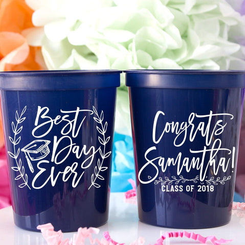 Class of 2018 Graduation Party Cups