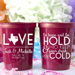 Personalized Plastic Cups