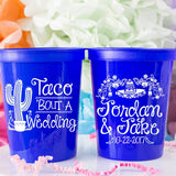 Taco Wedding Personalized Cups for Wedding