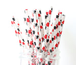 Playing Cards Paper Straw