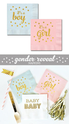 It's a Girl Napkins