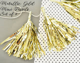 Gold Mini Tassels